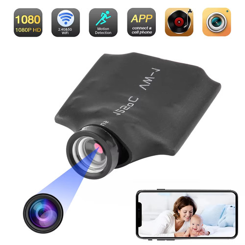 Mini kamera 1080p hd - ip, ✅