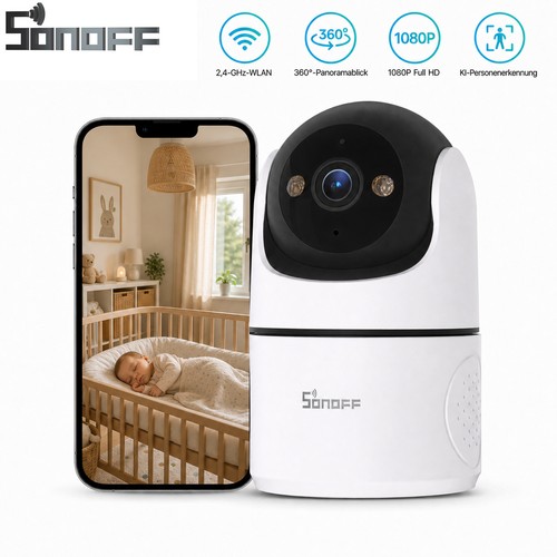Sonoff cam pt2 wifi kamera - cam-pt2, ip