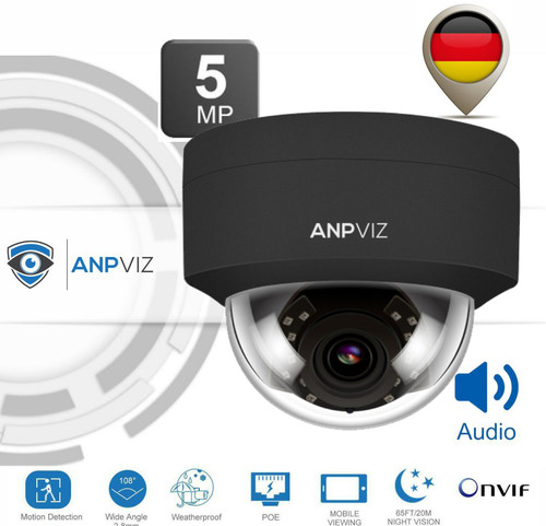Anpviz kamera black 5mp - anpviz,