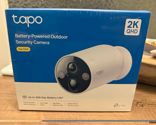Tapo c425 qhd - qhd, akku