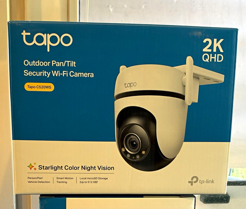 Tapo c520ws outdoor pan - tapo,