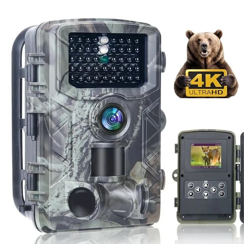 50mp wildkamera mit - 4k,