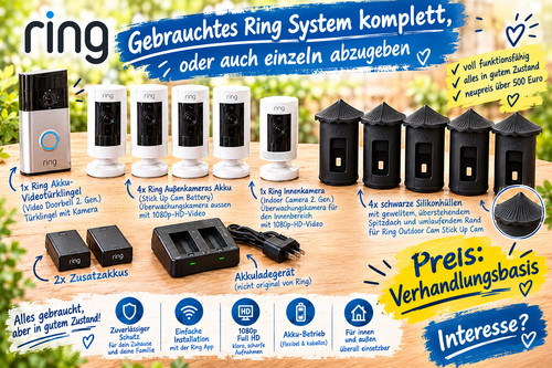 Ring überwachungssystem inkl - ring,