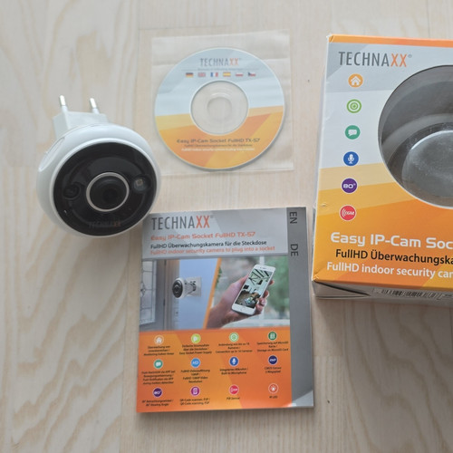 Technaxx easy cam socket - ip-cam,