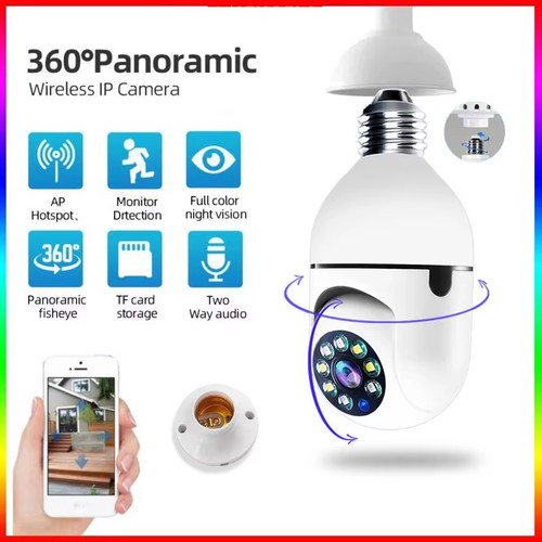 2mp wlan kamera e27 - 2mp,