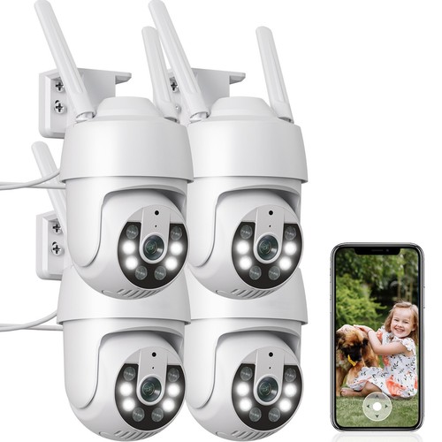 4pcs wlan überwachungskamera - wlan,