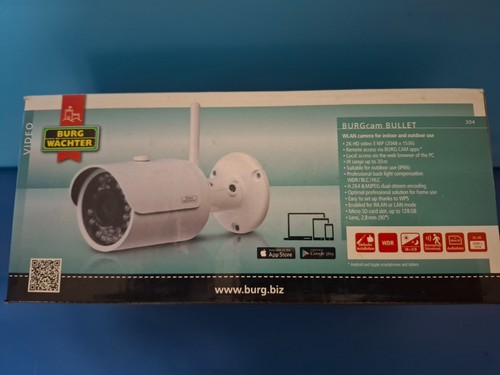 Burgcam bullet 304 - burgcam, wlan