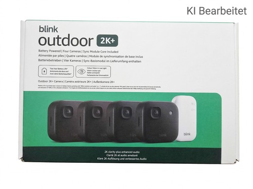 Blink außenkamera 4er - 2k+, 4er-set